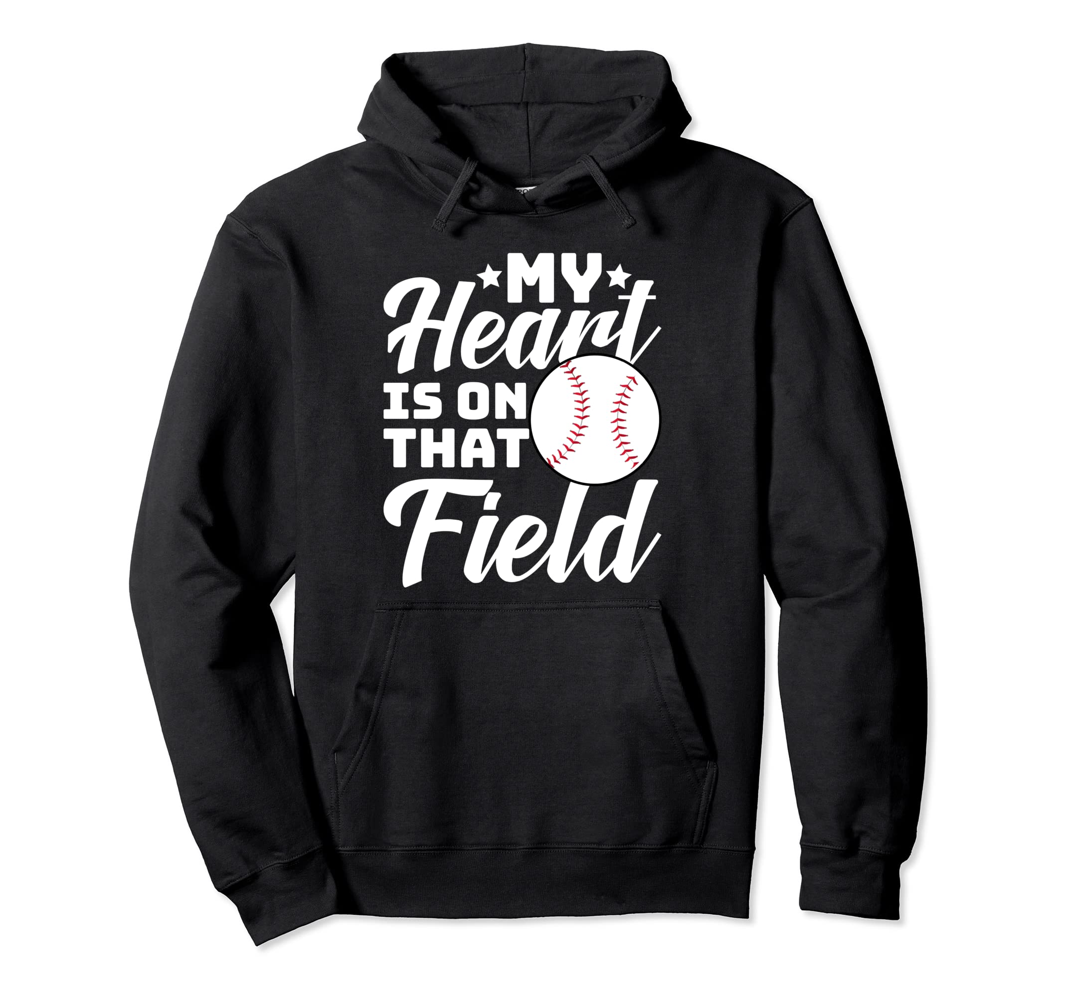 My Heart Is That Field Baseball Mom Wife Hoodie - Aesthetic Graphic Unisex - T-Shirt, Sweatshirt, Hoodie