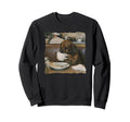 Dachshund Coffee Diner Art Dog Sweatshirt - Streetwear Style for Adults - T-Shirt, Sweatshirt, Hoodie