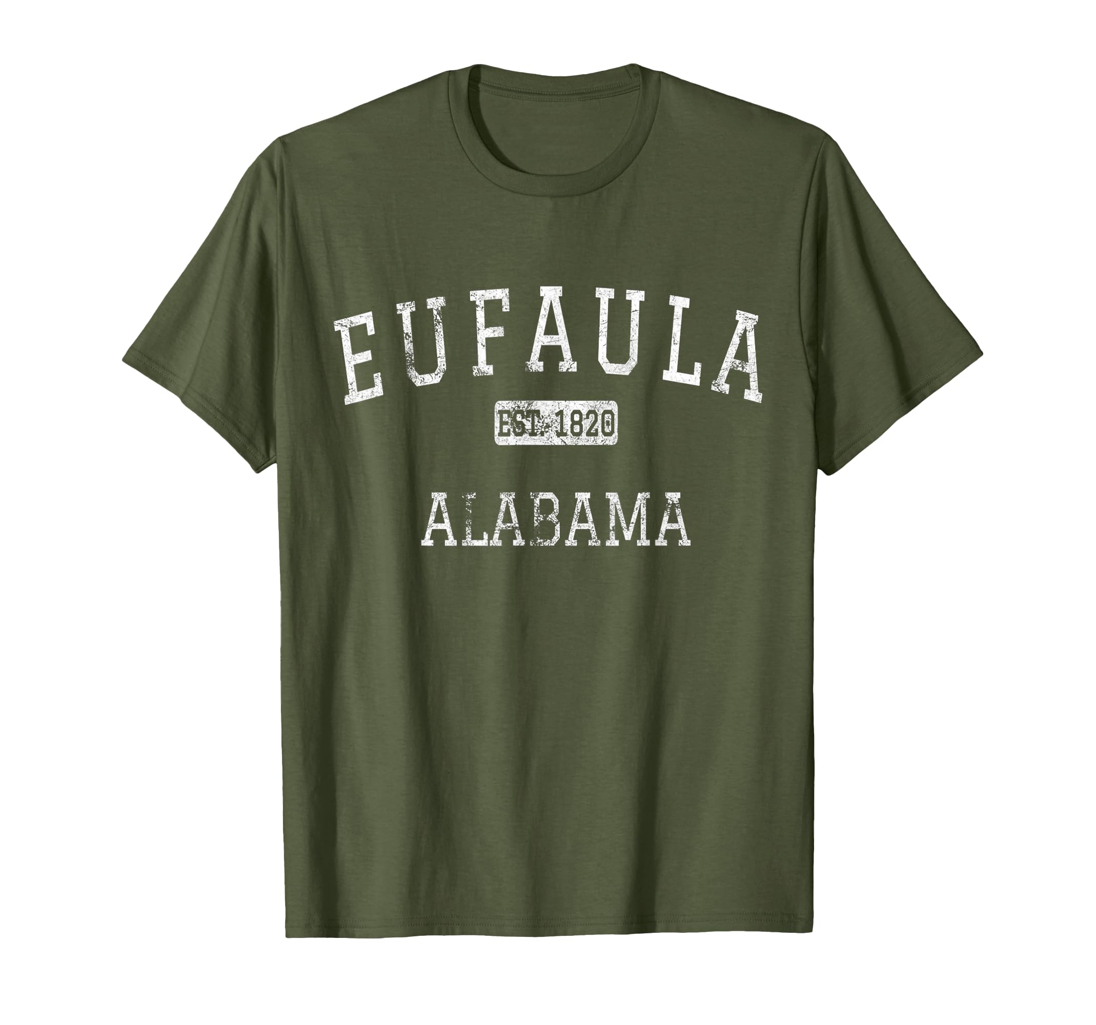 Eufaula Alabama Al T-Shirt - Casual Everyday Wear Men Women - T-Shirt, Sweatshirt, Hoodie