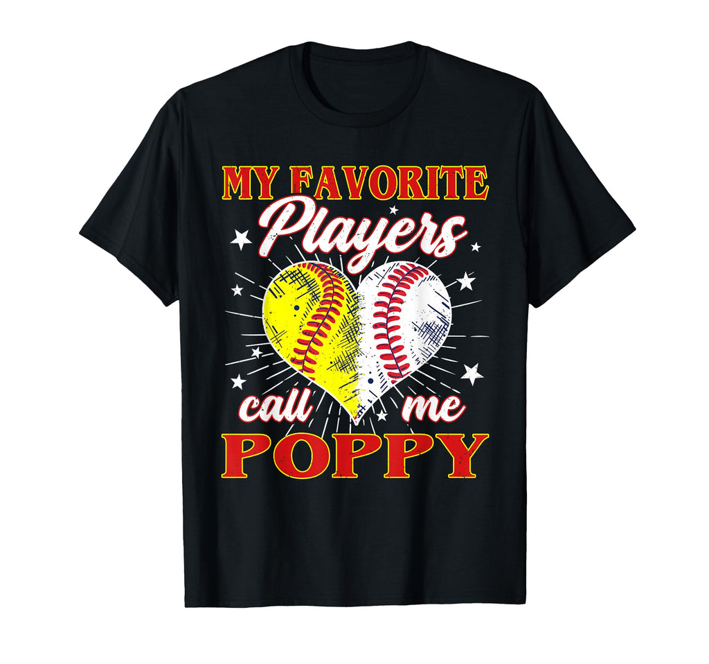 My Favorite Softball Baseball Players Call T-Shirt - Trendy Graphic Unisex - T-Shirt, Sweatshirt, Hoodie