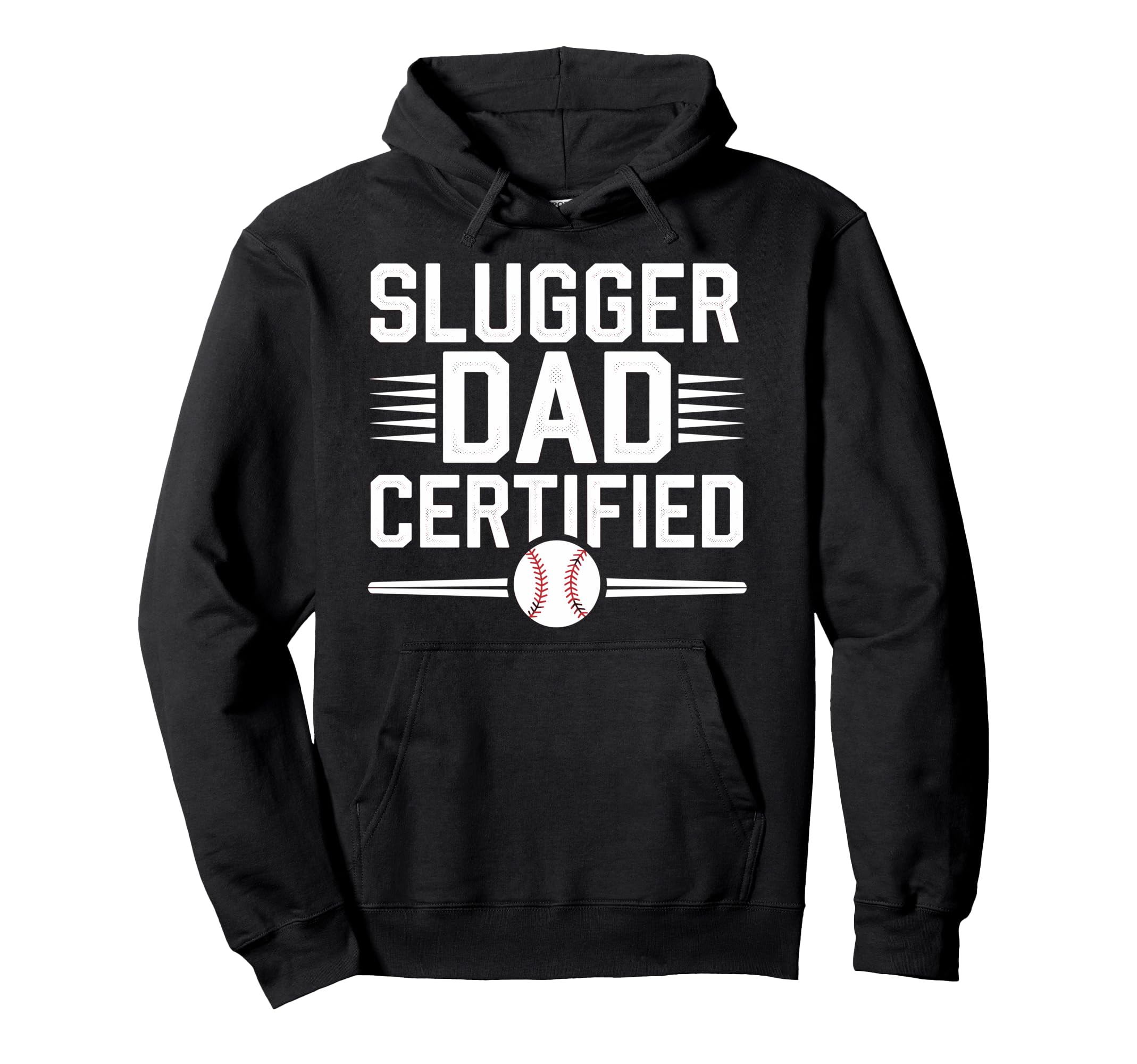Baseball Dad Father Fathers Day Baseball Hoodie - Novelty Apparel Unisex - T-Shirt, Sweatshirt, Hoodie