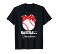 Baseball Grandma Matching Family T-Shirt - Casual Everyday Wear Men Women - T-Shirt, Sweatshirt, Hoodie