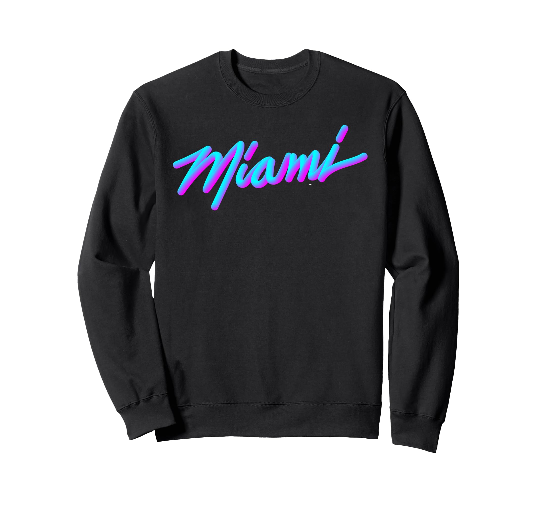 Miami Vaperwave Synthwave 80S Sweatshirt - Minimalist Print Unisex - T-Shirt, Sweatshirt, Hoodie