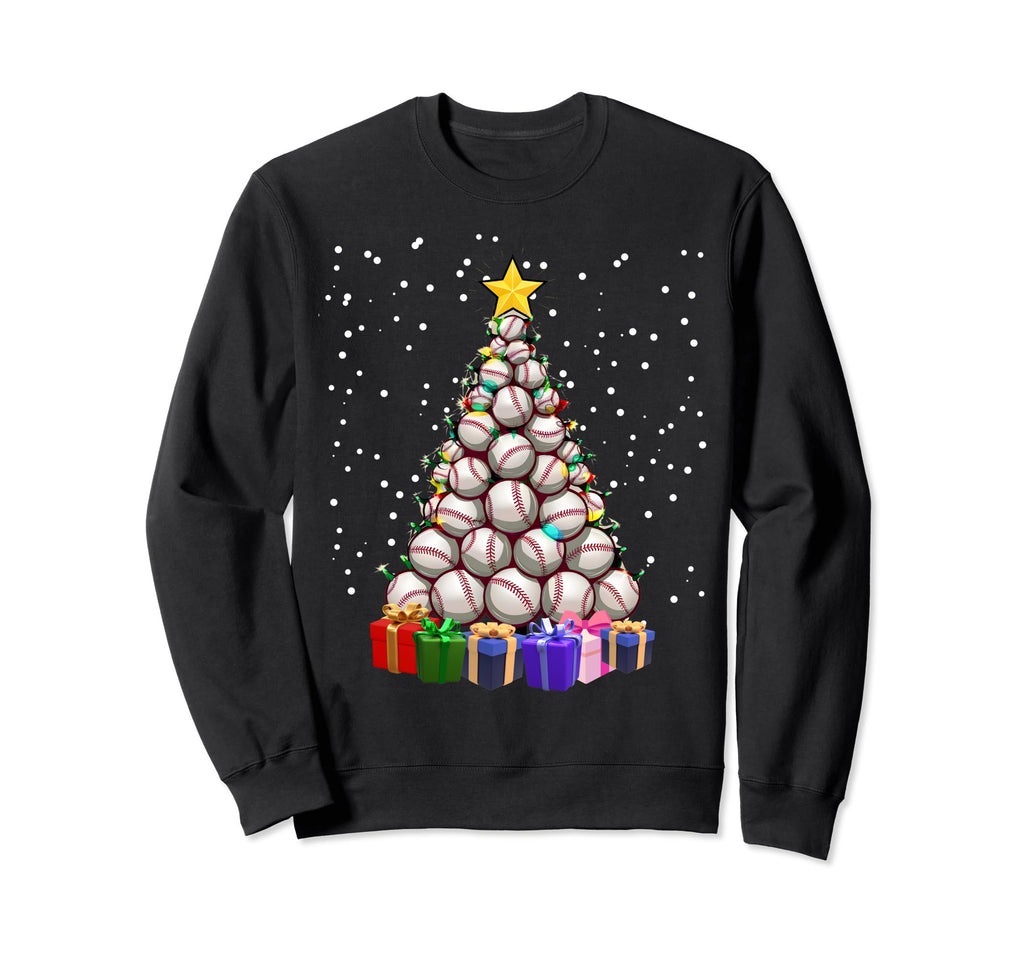 Baseball Tree Funny Matching Family Sweatshirt - Trendy Graphic Unisex - T-Shirt, Sweatshirt, Hoodie