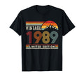 1989 37Th Birthday 37 Yrs Old T-Shirt - Graphic Print Men Women - T-Shirt, Sweatshirt, Hoodie