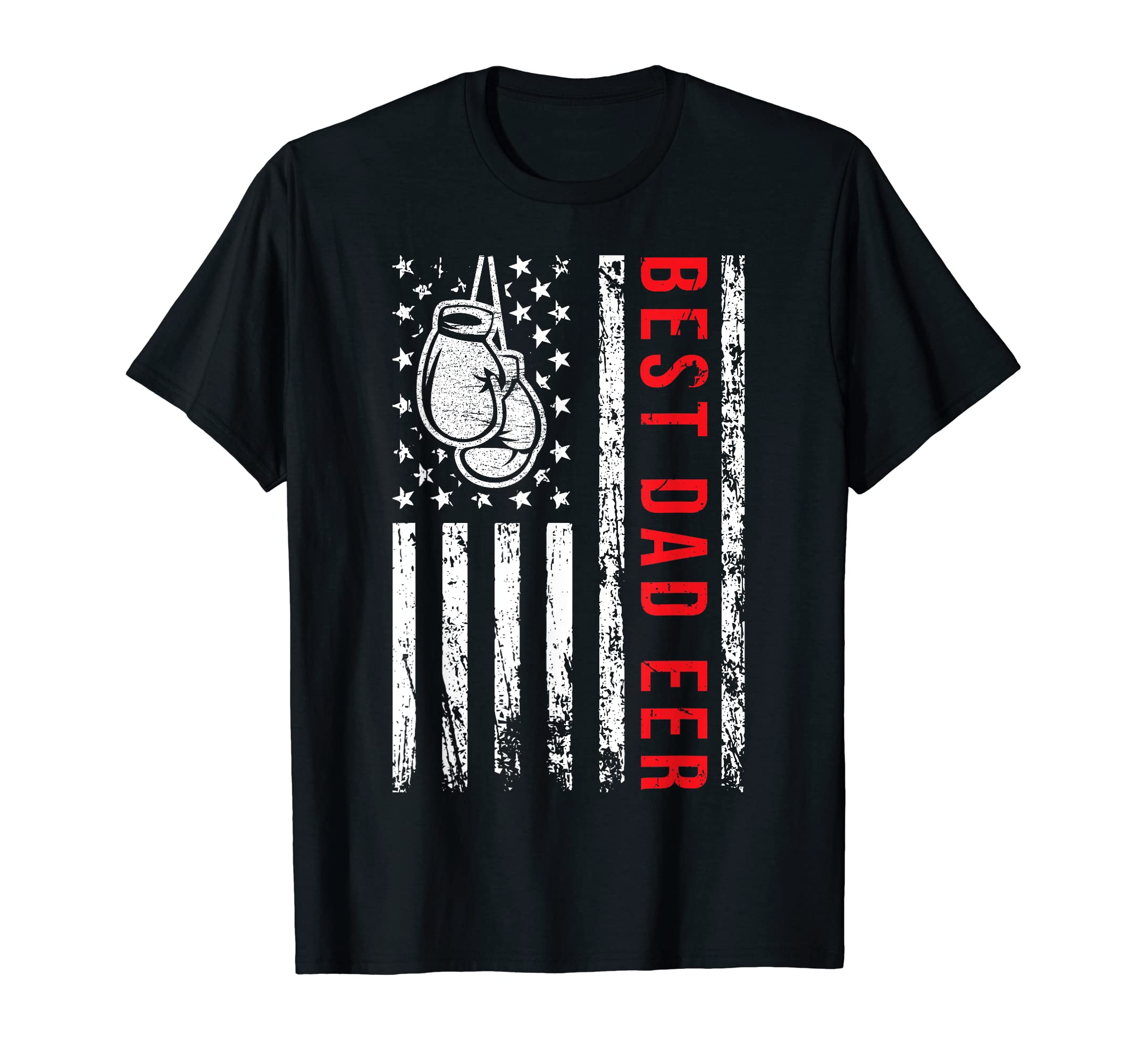 Best Dad Ever Us American Flag Gifts T-Shirt - Trendy Graphic for Adults - T-Shirt, Sweatshirt, Hoodie
