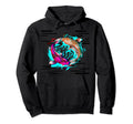 Koi Carp Glitch Aesthetic Japan Vaporwave Hoodie - Aesthetic Graphic Unisex - T-Shirt, Sweatshirt, Hoodie