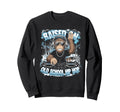 Raised Old School Graffiti Rap Sweatshirt - Streetwear Style for Adults - T-Shirt, Sweatshirt, Hoodie