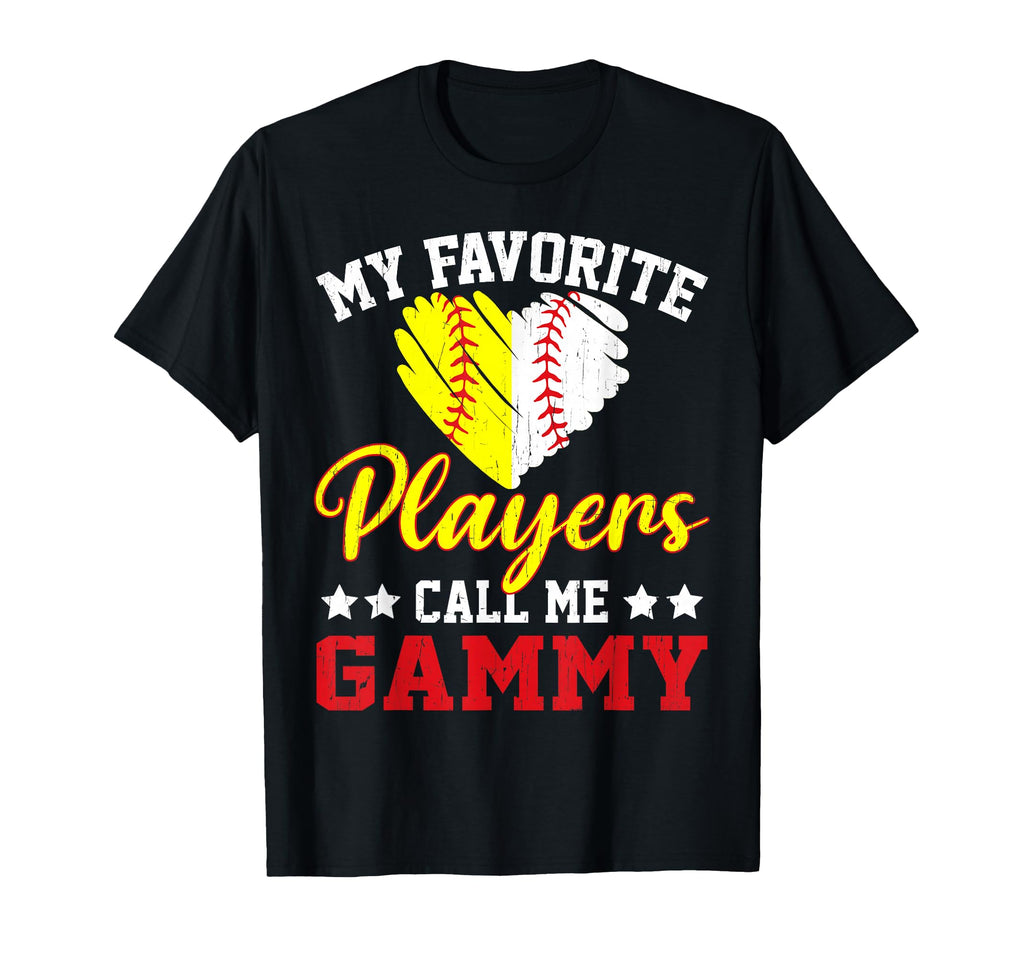 My Favorite Players Call Me Gammy T-Shirt - Custom Art Print Men Women - T-Shirt, Sweatshirt, Hoodie