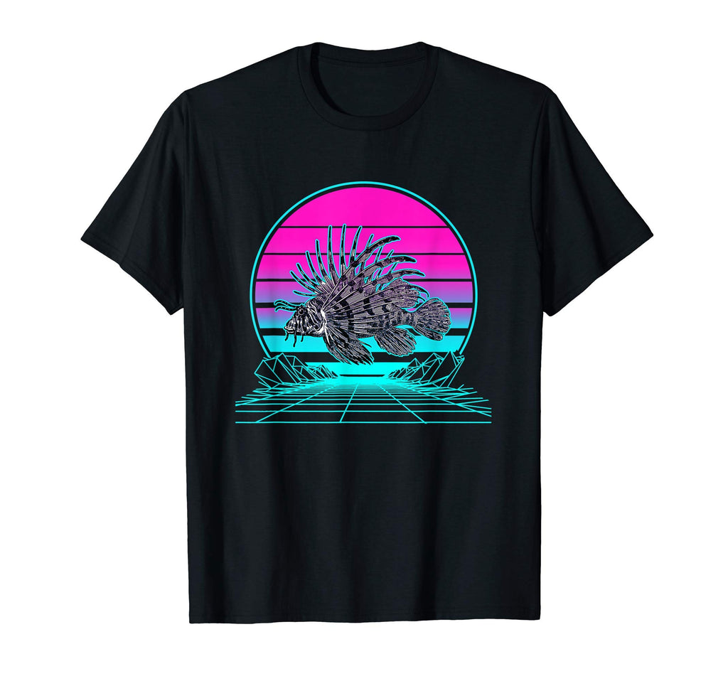 Sunset Lionfish T-Shirt - Unique Graphic Unisex - T-Shirt, Sweatshirt, Hoodie