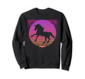 Unicorn Horse Vaporwave 80S 90S Sweatshirt - Aesthetic Graphic for Adults - T-Shirt, Sweatshirt, Hoodie