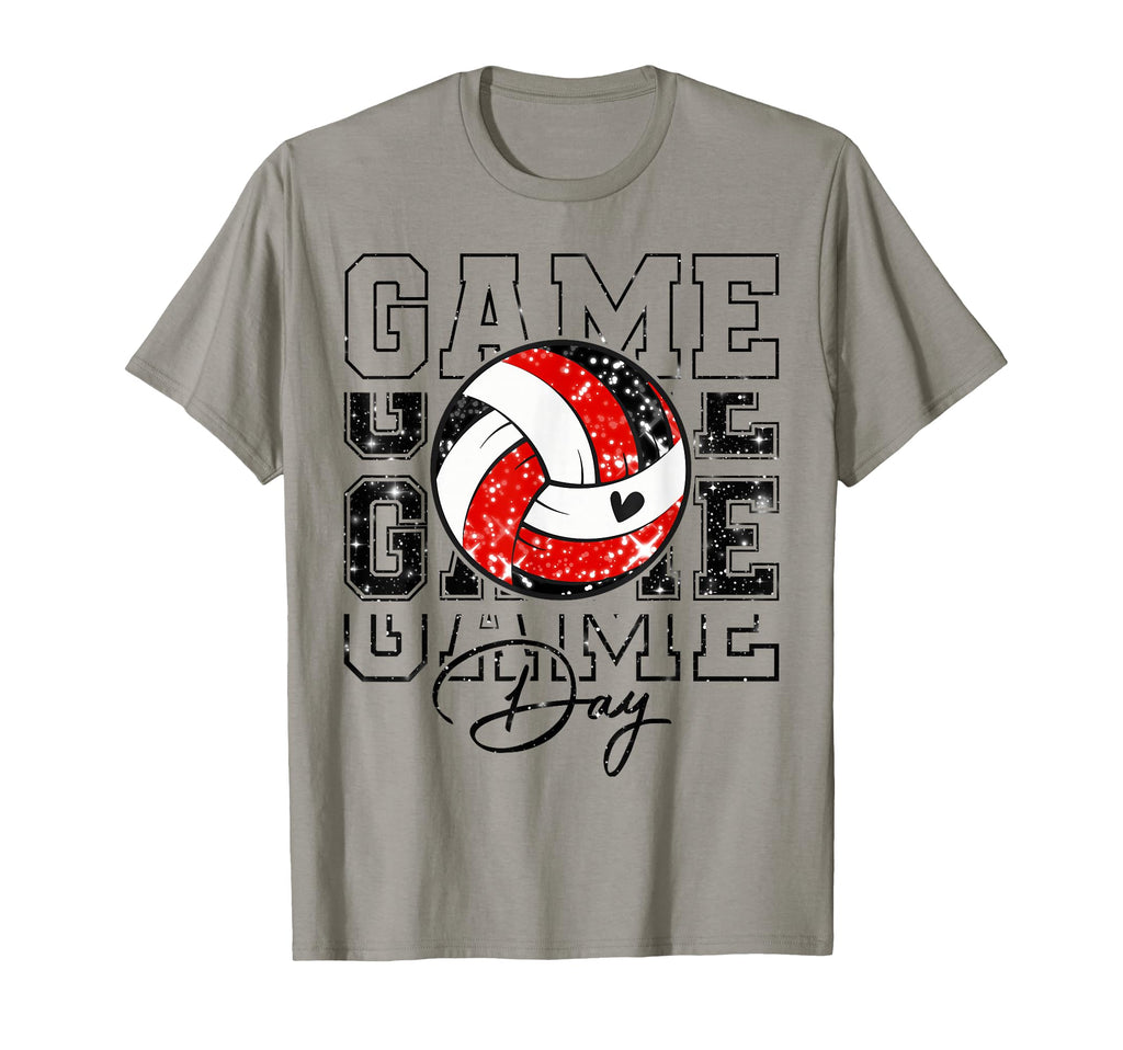 Volleyball Game Day Volleyball Mom T-Shirt - Aesthetic Graphic for Adults - T-Shirt, Sweatshirt, Hoodie