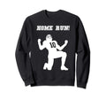 Home Run Football Baseball Sweatshirt - Minimalist Print for Adults - T-Shirt, Sweatshirt, Hoodie