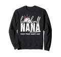 Baseball Nana Crazy Proud Sweatshirt - Casual Everyday Wear for Adults - T-Shirt, Sweatshirt, Hoodie