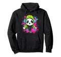 Kawaii Panda Dj Japanese Edm Y2K Aesthetic 54 Hoodie - Graphic Print Unisex - T-Shirt, Sweatshirt, Hoodie