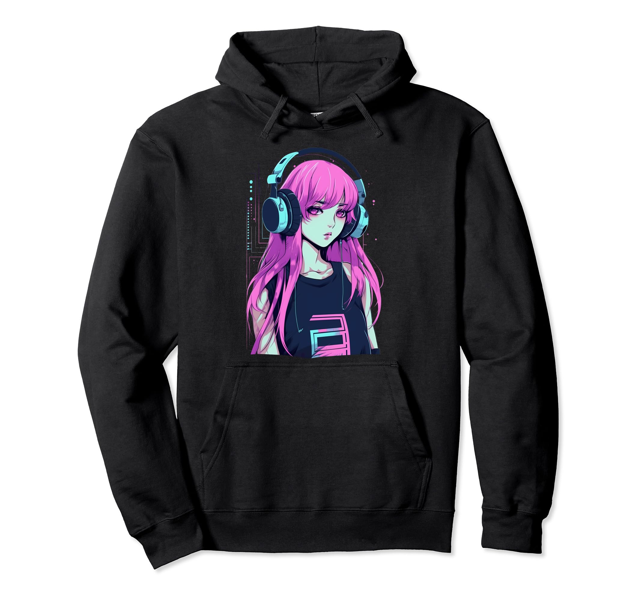 Vaporwave Synthwave Japan Sad Anime Hoodie - Streetwear Style for Adults - T-Shirt, Sweatshirt, Hoodie