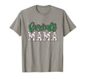 Baseball Mom Green Baseball Mama T-Shirt - Novelty Apparel for Adults - T-Shirt, Sweatshirt, Hoodie
