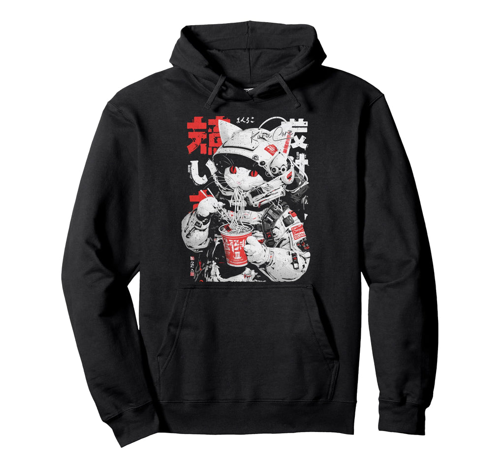Japanese Streetwear Cyberpunk Y2K Hoodie - Casual Everyday Wear for Adults - T-Shirt, Sweatshirt, Hoodie