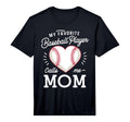 Baseball Mother Mom Player Pitcher T-Shirt - Unique Graphic Unisex - T-Shirt, Sweatshirt, Hoodie