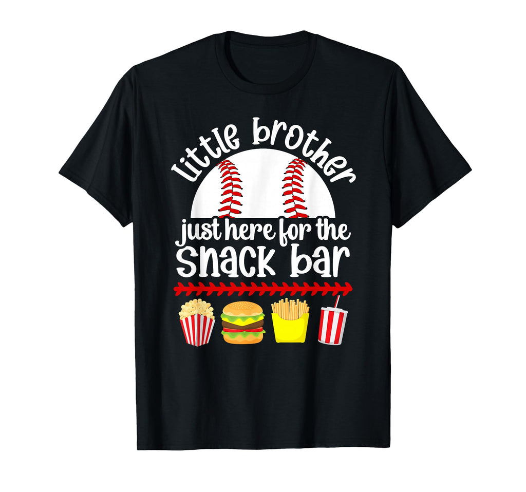 Little Brother Baseball Brother T-Shirt - Aesthetic Graphic for Adults - T-Shirt, Sweatshirt, Hoodie