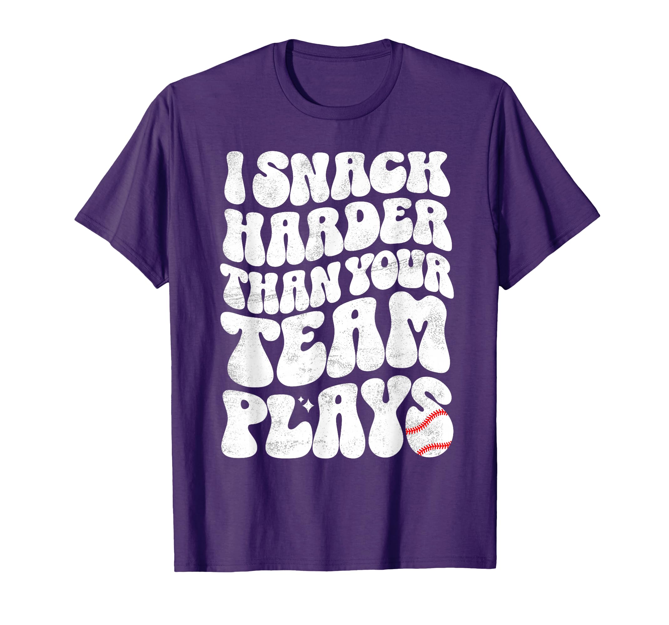 I Snack Harder Than Your Team Plays T-Shirt - Trendy Graphic for Adults - T-Shirt, Sweatshirt, Hoodie