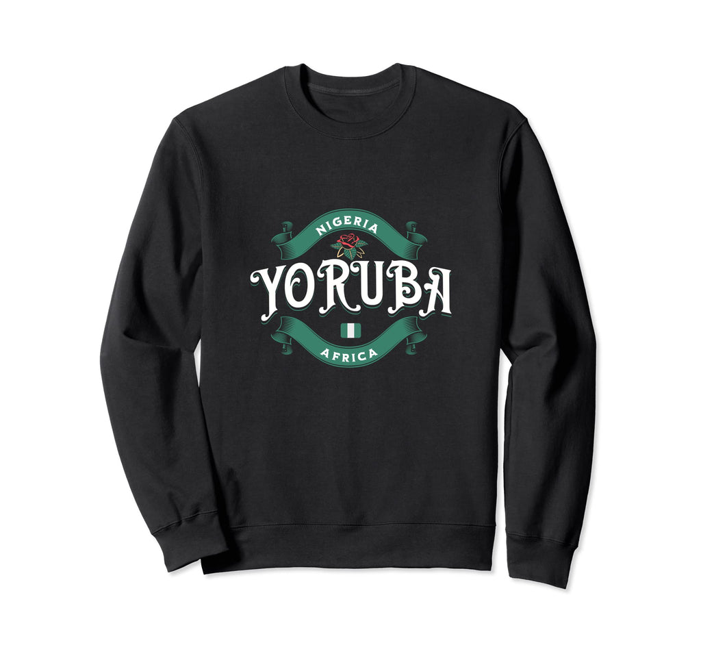 Yoruba Nigerian Culture Large Sweatshirt - Aesthetic Graphic Men Women - T-Shirt, Sweatshirt, Hoodie