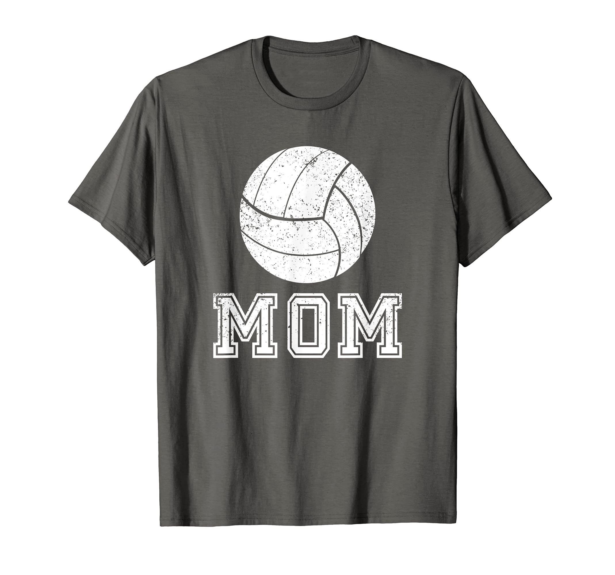 Volleyball Mom Ball Distressed T-Shirt - Streetwear Style Men Women - T-Shirt, Sweatshirt, Hoodie