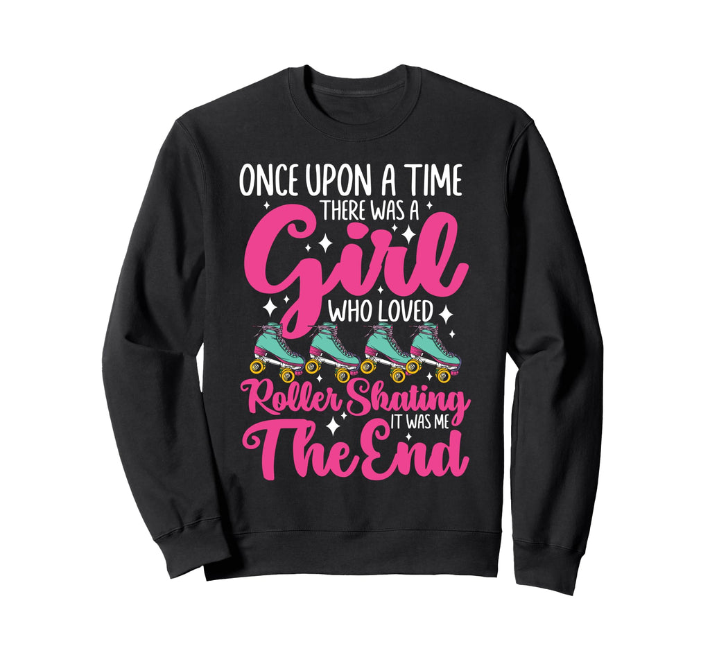 Roller Skating Skate 1970S Watercolor Sweatshirt - Streetwear Style Unisex - T-Shirt, Sweatshirt, Hoodie