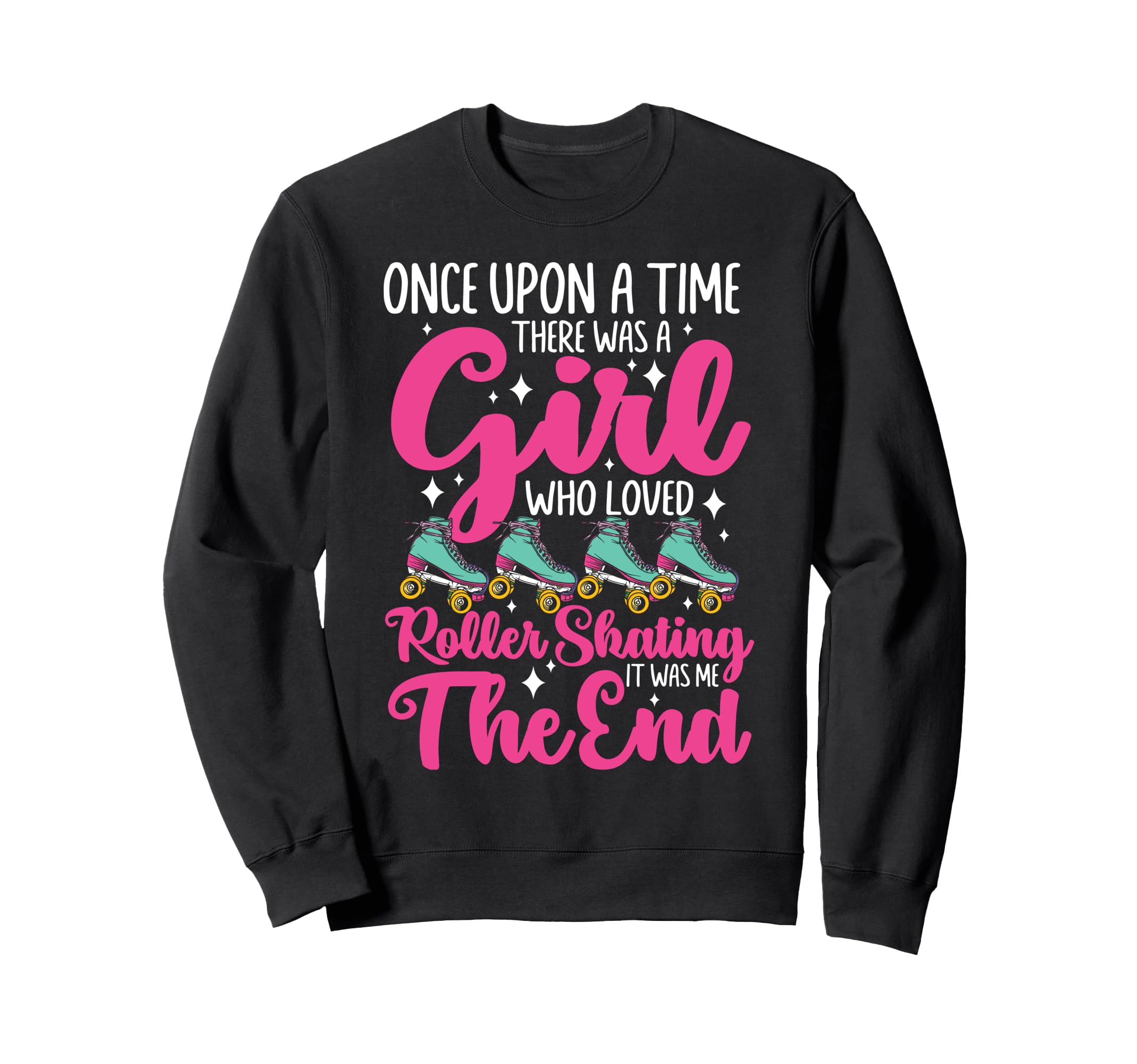 Roller Skating Skate 1970S Watercolor Sweatshirt - Streetwear Style Unisex - T-Shirt, Sweatshirt, Hoodie
