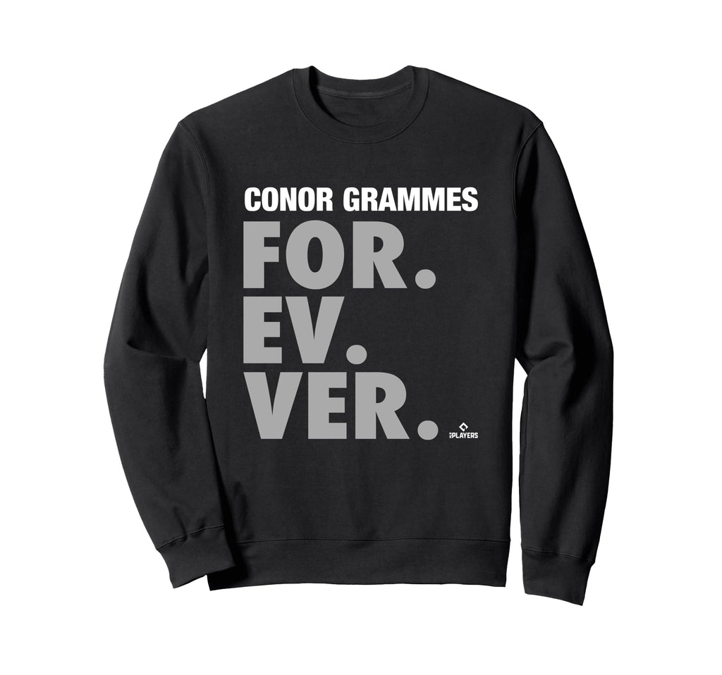 Forever Baseball Conor Sweatshirt - Casual Everyday Wear for Adults - T-Shirt, Sweatshirt, Hoodie