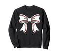 Baseball Bow Mothers Day Sweatshirt - Fun Novelty Design for Adults - T-Shirt, Sweatshirt, Hoodie