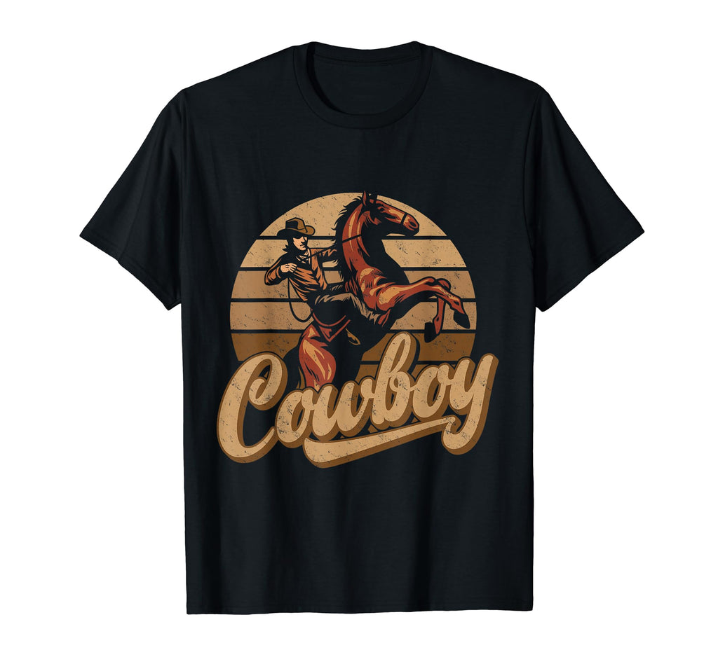 Cowboy Western Horse Rider T-Shirt - Unique Graphic for Adults - T-Shirt, Sweatshirt, Hoodie
