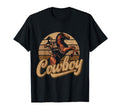 Cowboy Western Horse Rider T-Shirt - Unique Graphic for Adults - T-Shirt, Sweatshirt, Hoodie
