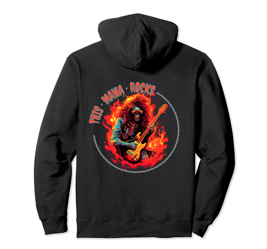 This Mawa Rocks Funny Musician Hoodie - Streetwear Style Unisex - T-Shirt, Sweatshirt, Hoodie
