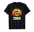 17Th Birthday Legend Since April 2004 T-Shirt - Graphic Print for Adults - T-Shirt, Sweatshirt, Hoodie