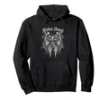 Fallen Angel Wings Fleur De Lis Gothic Hoodie - Trendy Graphic Men Women - T-Shirt, Sweatshirt, Hoodie