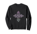 Emo Goth Cross Minimal Gothic Sweatshirt - Streetwear Style Men Women - T-Shirt, Sweatshirt, Hoodie