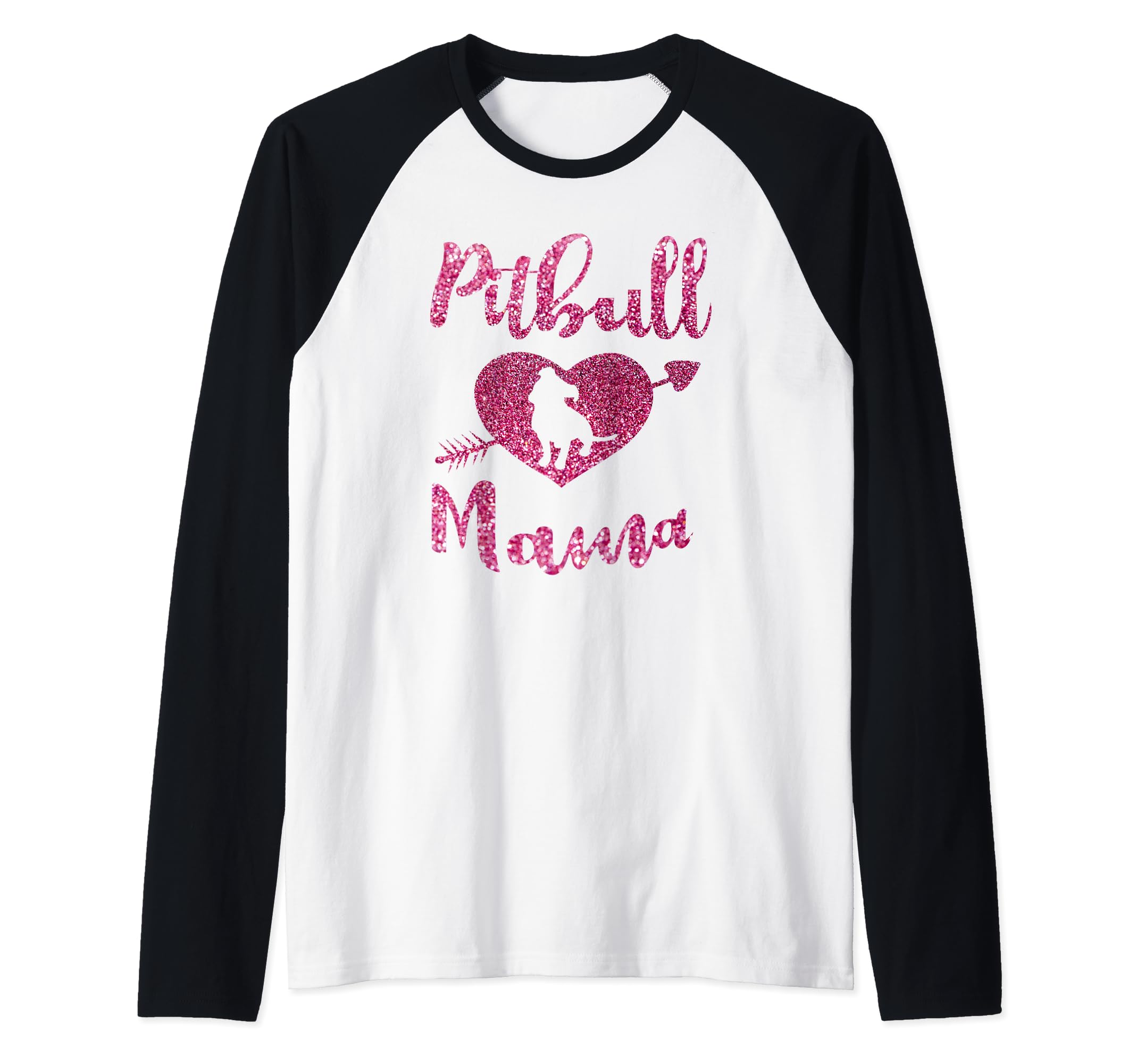 Pitbull Mama Dog Heart Dogs Pet Gift T-Shirt - Minimalist Print Unisex - T-Shirt, Sweatshirt, Hoodie