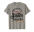 Funny Game Day Baseball Sister Im Just T-Shirt - Minimalist Print Unisex - T-Shirt, Sweatshirt, Hoodie