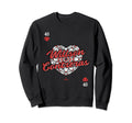 Willson Contreras Hearts Baseball Sweatshirt - Streetwear Style for Adults - T-Shirt, Sweatshirt, Hoodie