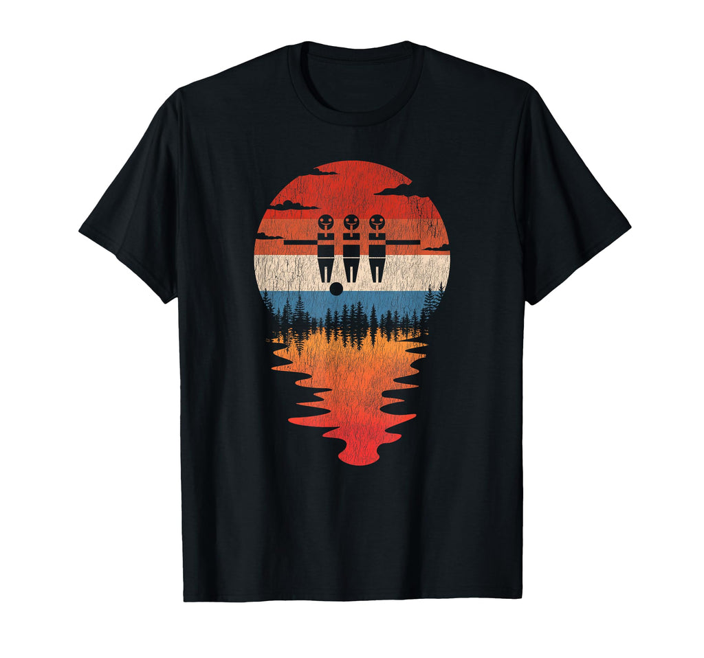 Foosball Table Soccer Sunset T-Shirt - Trendy Graphic for Adults - T-Shirt, Sweatshirt, Hoodie