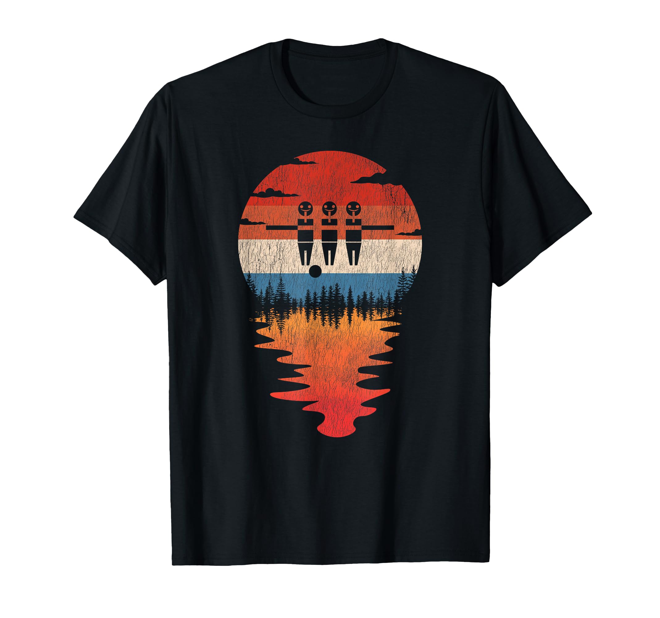 Foosball Table Soccer Sunset T-Shirt - Trendy Graphic for Adults - T-Shirt, Sweatshirt, Hoodie