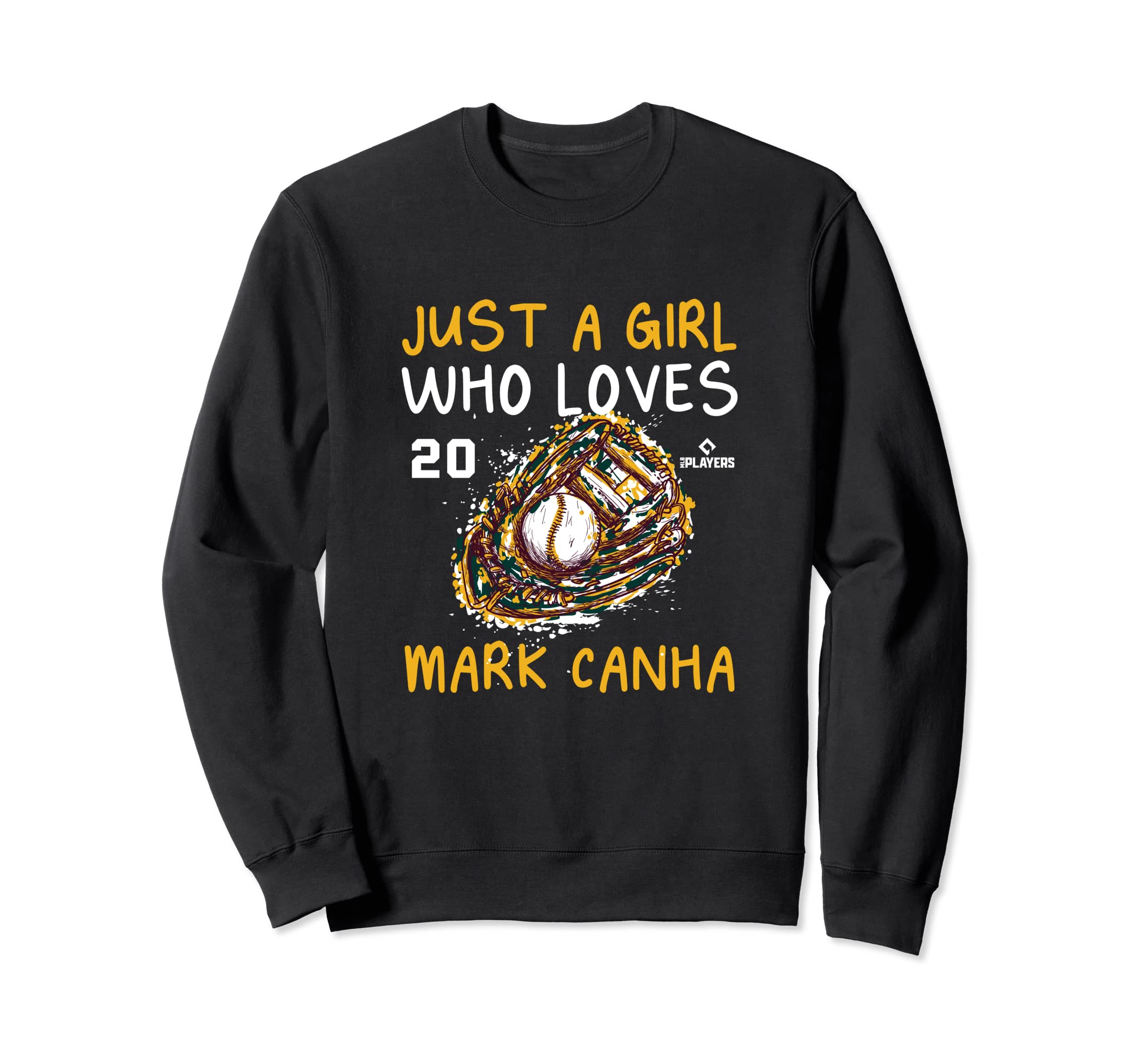 Who Loves Mark Canha Oakland Sweatshirt - Casual Everyday Wear Men Women - T-Shirt, Sweatshirt, Hoodie