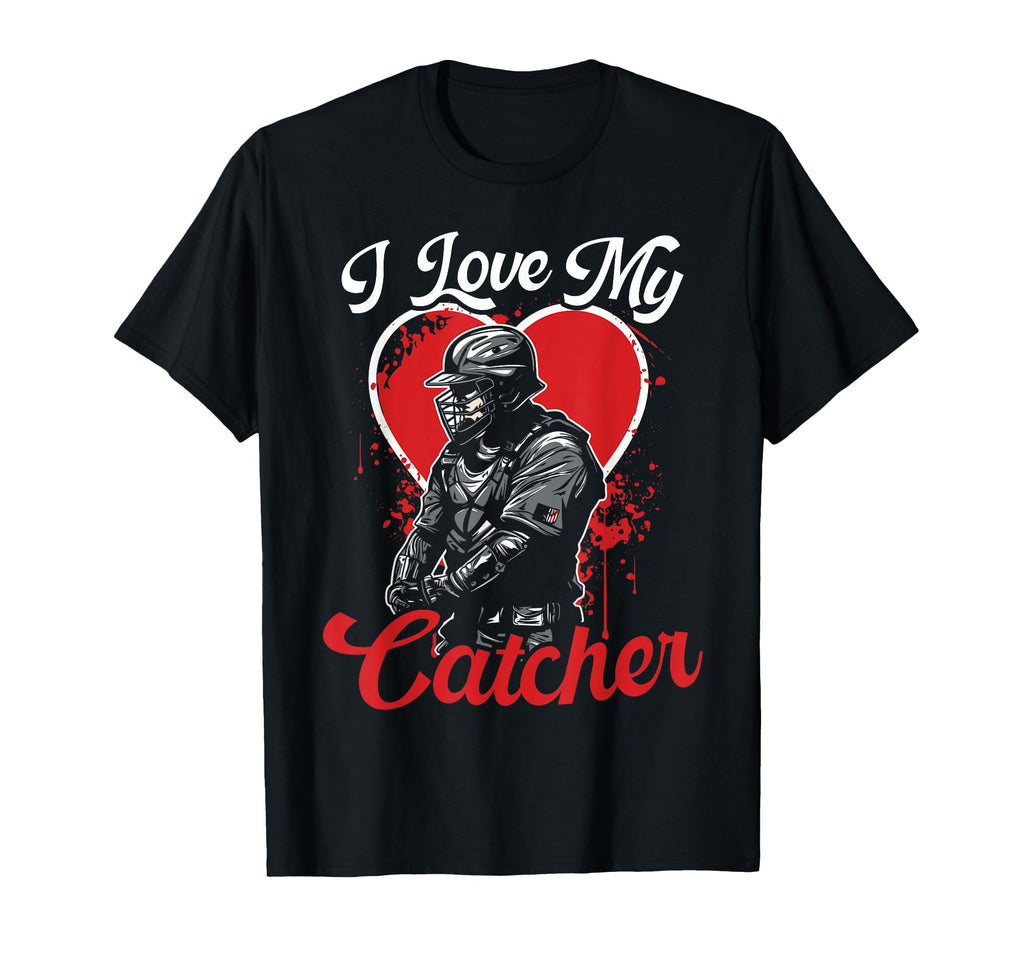 Baseball Catcher Mama Best Mom Ever T-Shirt - Fun Novelty Design Men Women - T-Shirt, Sweatshirt, Hoodie