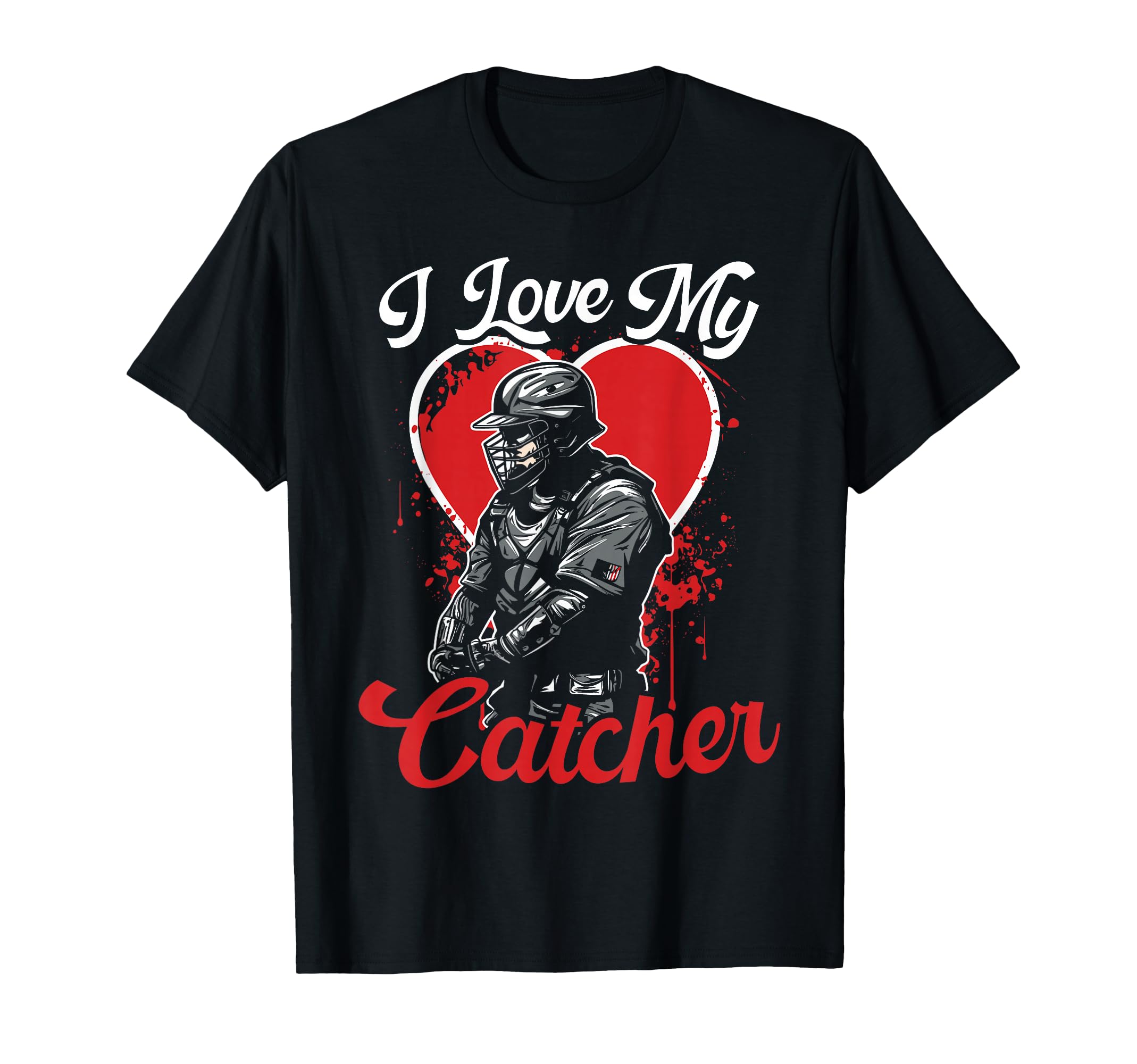 Baseball Catcher Mama Best Mom Ever T-Shirt - Fun Novelty Design Men Women - T-Shirt, Sweatshirt, Hoodie