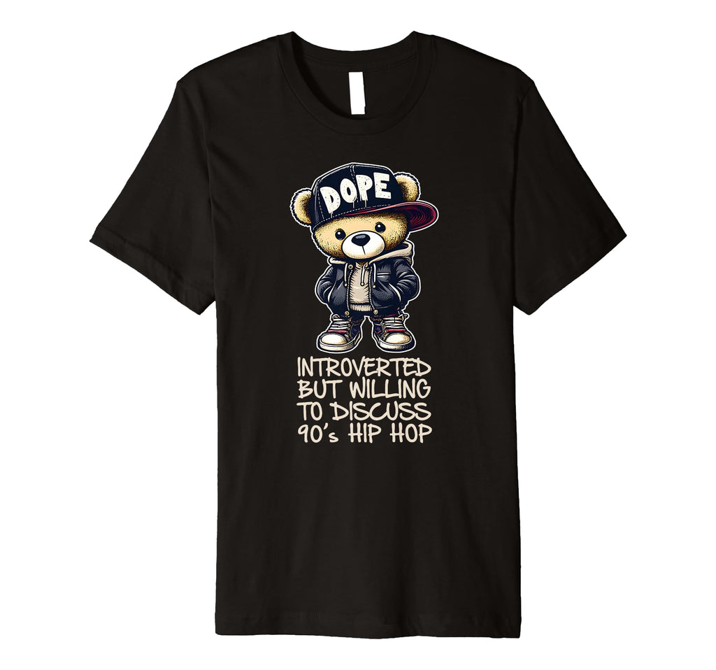 Introverted But Willing To Discuss T-Shirt - Streetwear Style for Adults - T-Shirt, Sweatshirt, Hoodie