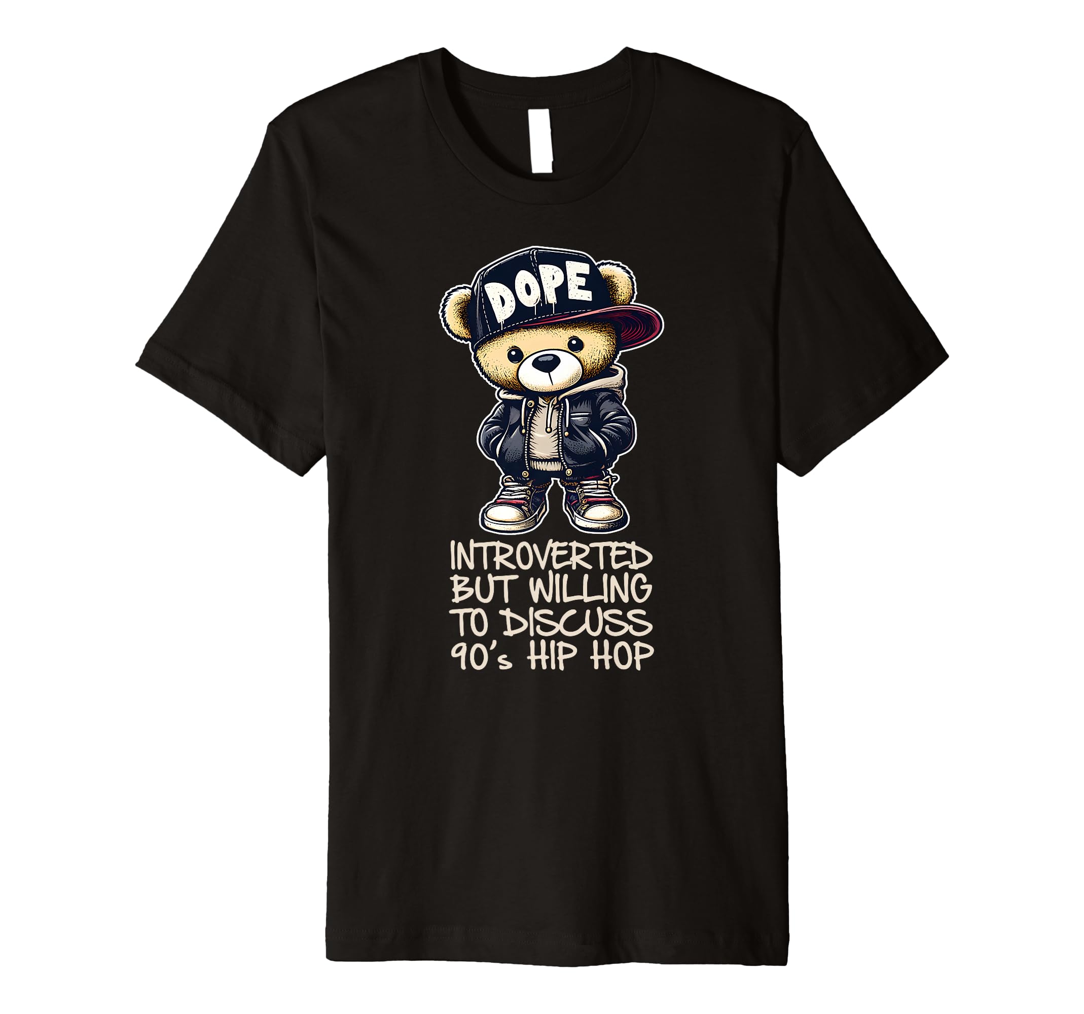 Introverted But Willing To Discuss T-Shirt - Streetwear Style for Adults - T-Shirt, Sweatshirt, Hoodie