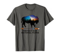Save Our National Parks Bison Forest T-Shirt - Aesthetic Graphic Unisex - T-Shirt, Sweatshirt, Hoodie