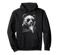 Panda Drinking Iced Coffee Funny Animal Hoodie - Aesthetic Graphic Unisex - T-Shirt, Sweatshirt, Hoodie