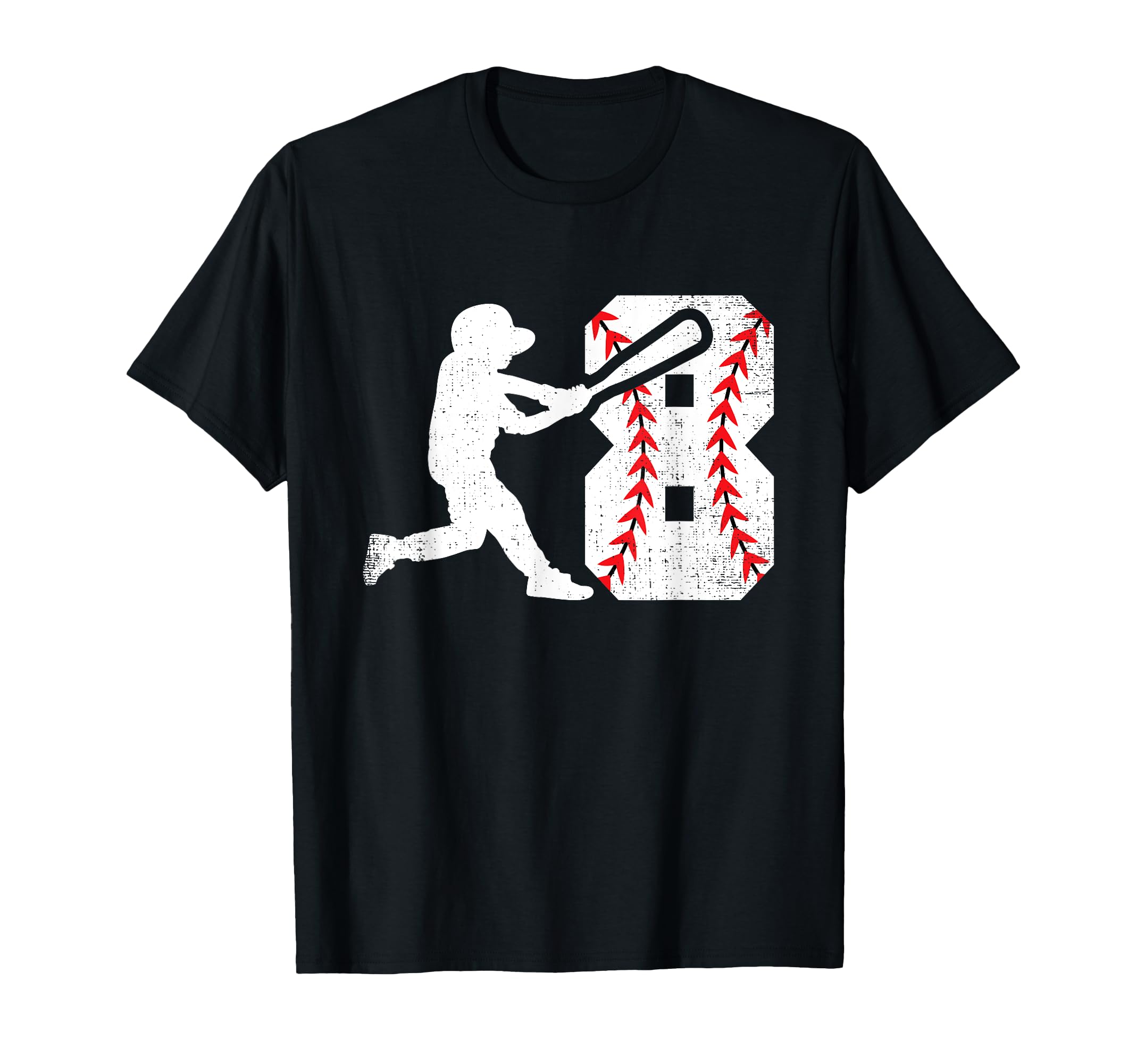 8Yo Baseball Lover Birthday T-Shirt - Casual Everyday Wear for Adults - T-Shirt, Sweatshirt, Hoodie